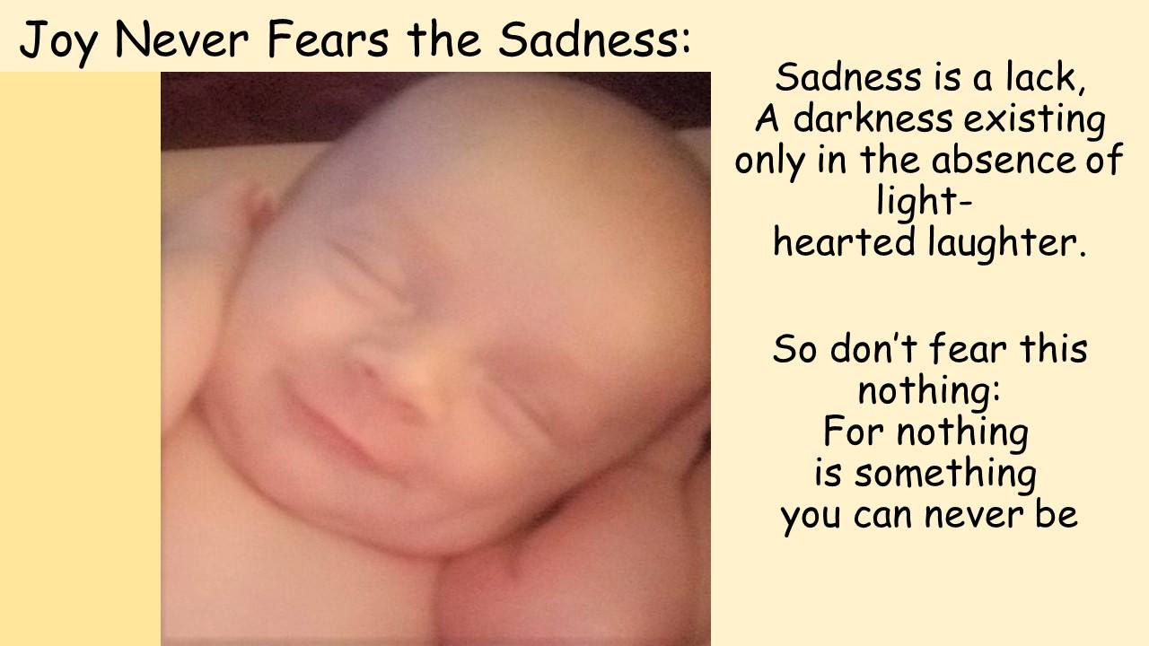 Joy don't Fear the Sadness - PO | Kid-Epics Expressions